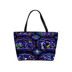 Church Window Canterbury Shoulder Handbags by Nexatart