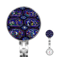 Church Window Canterbury Stainless Steel Nurses Watch by Nexatart