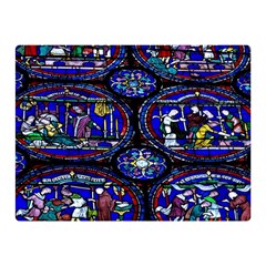 Church Window Canterbury Double Sided Flano Blanket (mini)  by Nexatart