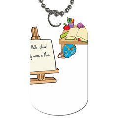 Mom Dog Tag (one Side) by athenastemple