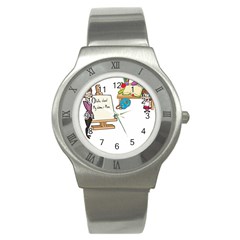 Mom Stainless Steel Watch by athenastemple