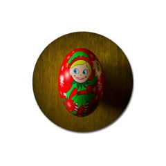 Christmas Wreath Ball Decoration Magnet 3  (round) by Nexatart