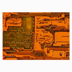 Circuit Large Glasses Cloth by Nexatart