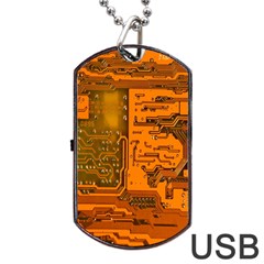 Circuit Dog Tag Usb Flash (one Side)