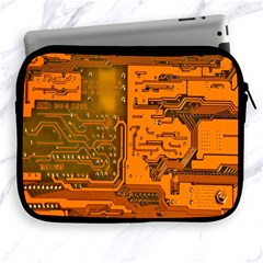 Circuit Apple Ipad 2/3/4 Zipper Cases by Nexatart