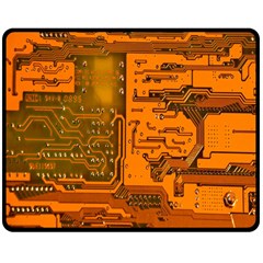 Circuit Double Sided Fleece Blanket (medium) 