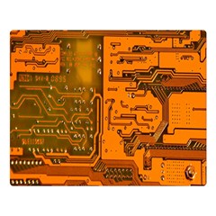 Circuit Double Sided Flano Blanket (large)  by Nexatart