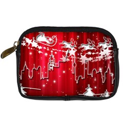 City Nicholas Reindeer View Digital Camera Cases by Nexatart