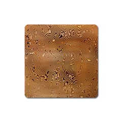 Circuit Board Pattern Square Magnet by Nexatart