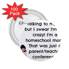 Parentteacher 2 25  Buttons (100 Pack) 