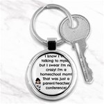 Parentteacher Key Chains (Round)  Front