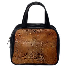 Circuit Board Pattern Classic Handbags (one Side)