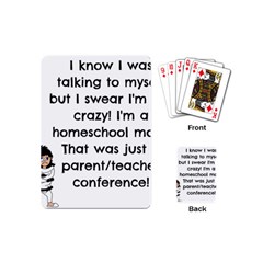 Parentteacher Playing Cards (mini) 