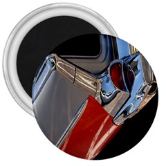 Classic Car Design Vintage Restored 3  Magnets by Nexatart