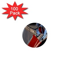 Classic Car Design Vintage Restored 1  Mini Magnets (100 Pack)  by Nexatart