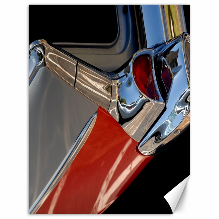 Classic Car Design Vintage Restored Canvas 12  x 16  