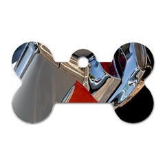 Classic Car Design Vintage Restored Dog Tag Bone (two Sides) by Nexatart