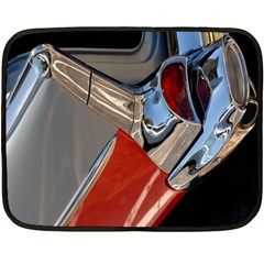 Classic Car Design Vintage Restored Double Sided Fleece Blanket (mini) 