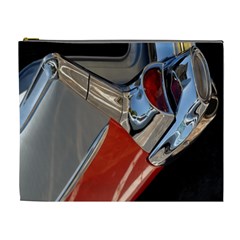 Classic Car Design Vintage Restored Cosmetic Bag (xl) by Nexatart