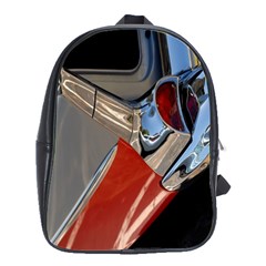 Classic Car Design Vintage Restored School Bags(large) 