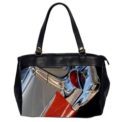 Classic Car Design Vintage Restored Office Handbags (2 Sides)  by Nexatart