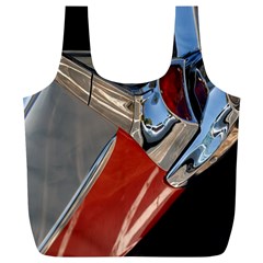 Classic Car Design Vintage Restored Full Print Recycle Bags (l) 