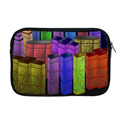 City Metropolis Sea Of Light Apple Macbook Pro 17  Zipper Case by Nexatart