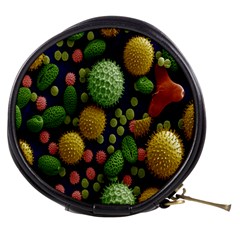 Colorized Pollen Macro View Mini Makeup Bags by Nexatart