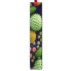 Colorized Pollen Macro View Large Book Marks by Nexatart