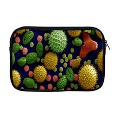 Colorized Pollen Macro View Apple Macbook Pro 17  Zipper Case by Nexatart