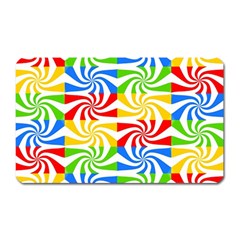 Colorful Abstract Creative Magnet (Rectangular)