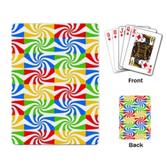 Colorful Abstract Creative Playing Card