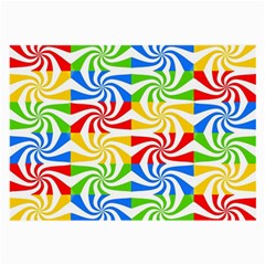 Colorful Abstract Creative Large Glasses Cloth (2-Side)