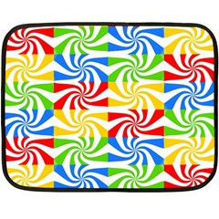 Colorful Abstract Creative Double Sided Fleece Blanket (Mini) 