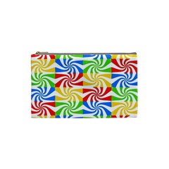 Colorful Abstract Creative Cosmetic Bag (Small) 