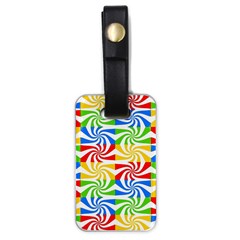 Colorful Abstract Creative Luggage Tags (One Side) 