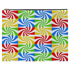 Colorful Abstract Creative Cosmetic Bag (XXXL) 