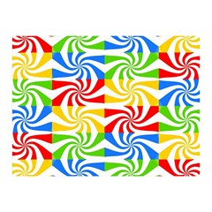 Colorful Abstract Creative Double Sided Flano Blanket (Mini) 