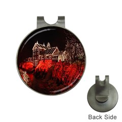 Clifton Mill Christmas Lights Hat Clips With Golf Markers by Nexatart