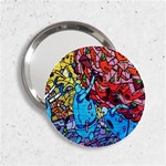 Colorful Graffiti Art 2.25  Handbag Mirrors Front