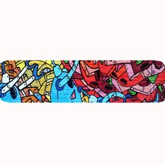 Colorful Graffiti Art Large Bar Mats by Nexatart