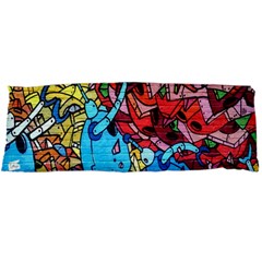 Colorful Graffiti Art Body Pillow Case Dakimakura (two Sides) by Nexatart