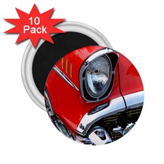 Classic Car Red Automobiles 2 25  Magnets (10 Pack)  by Nexatart