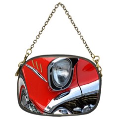 Classic Car Red Automobiles Chain Purses (two Sides)  by Nexatart