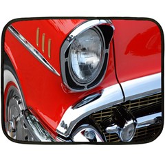 Classic Car Red Automobiles Double Sided Fleece Blanket (mini)  by Nexatart