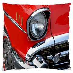 Classic Car Red Automobiles Large Cushion Case (two Sides) by Nexatart