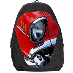 Classic Car Red Automobiles Backpack Bag by Nexatart