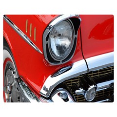 Classic Car Red Automobiles Double Sided Flano Blanket (medium)  by Nexatart