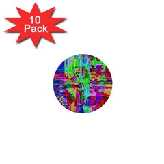 Compression Pattern Generator 1  Mini Buttons (10 Pack)  by Nexatart