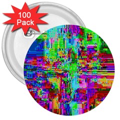 Compression Pattern Generator 3  Buttons (100 Pack)  by Nexatart